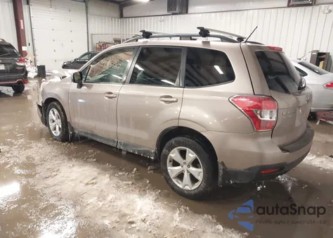 2015 Subaru Forester 2.5I Premium из США, поврежденный, VIN JF2SJADC9FH802073